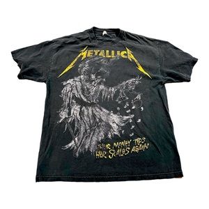 Vintage Metallica tee “THeIR MoNey TiPS HeR ScALeS AGAIN”